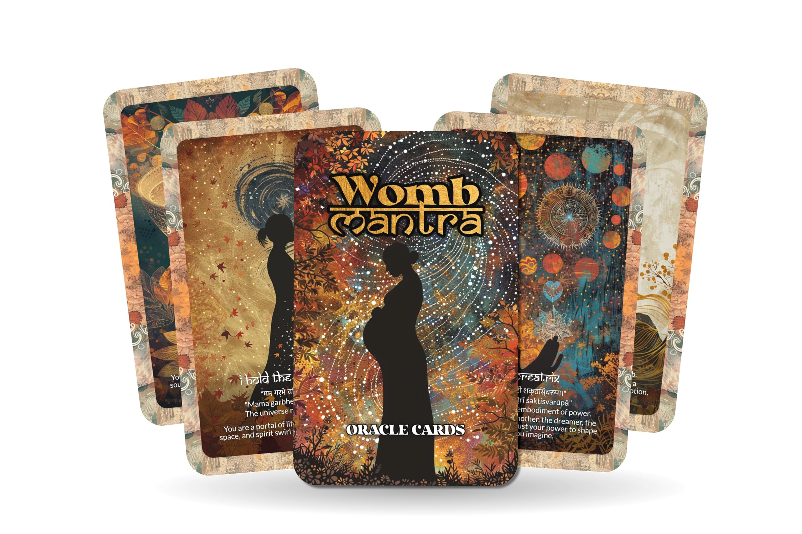 マリアオラクル　：Sarasvati, Unshaken, Drac, Womb Mantra ? A Creative Portal Oracle Deck ? 22 Oracle Cards