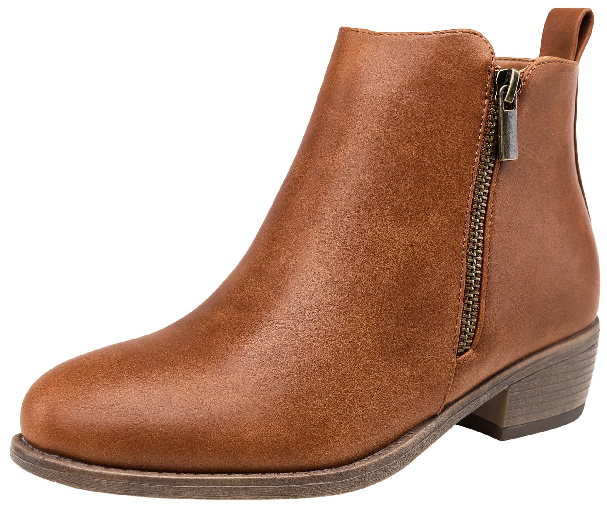 Women's 905 Ankle Boots, Classic Low Heeled Short Booties, Casual Comfortable Boots with Wide Widths Available