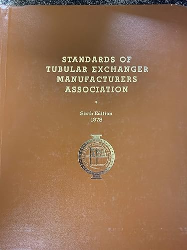 Standards of Tubular Exchanger Manufacturers Association