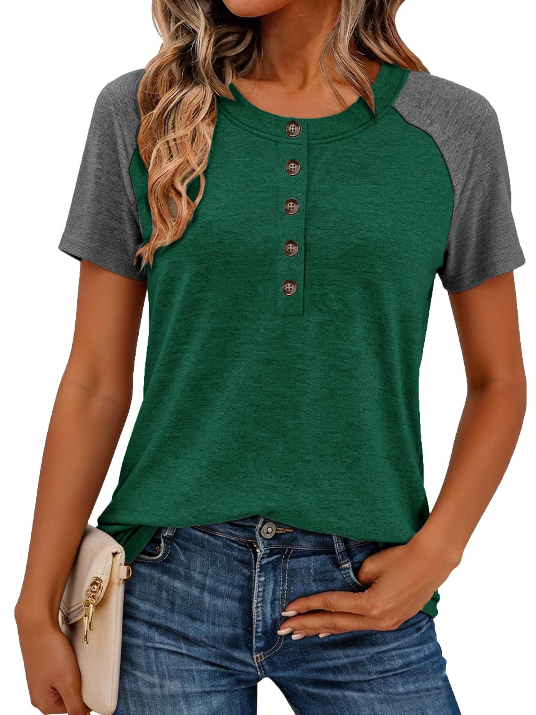 Pawate Damen Langarmshirt Elegant Oberteil Langarm Bluse Baumwolle Tunika Lange Tops Herbst Shirts