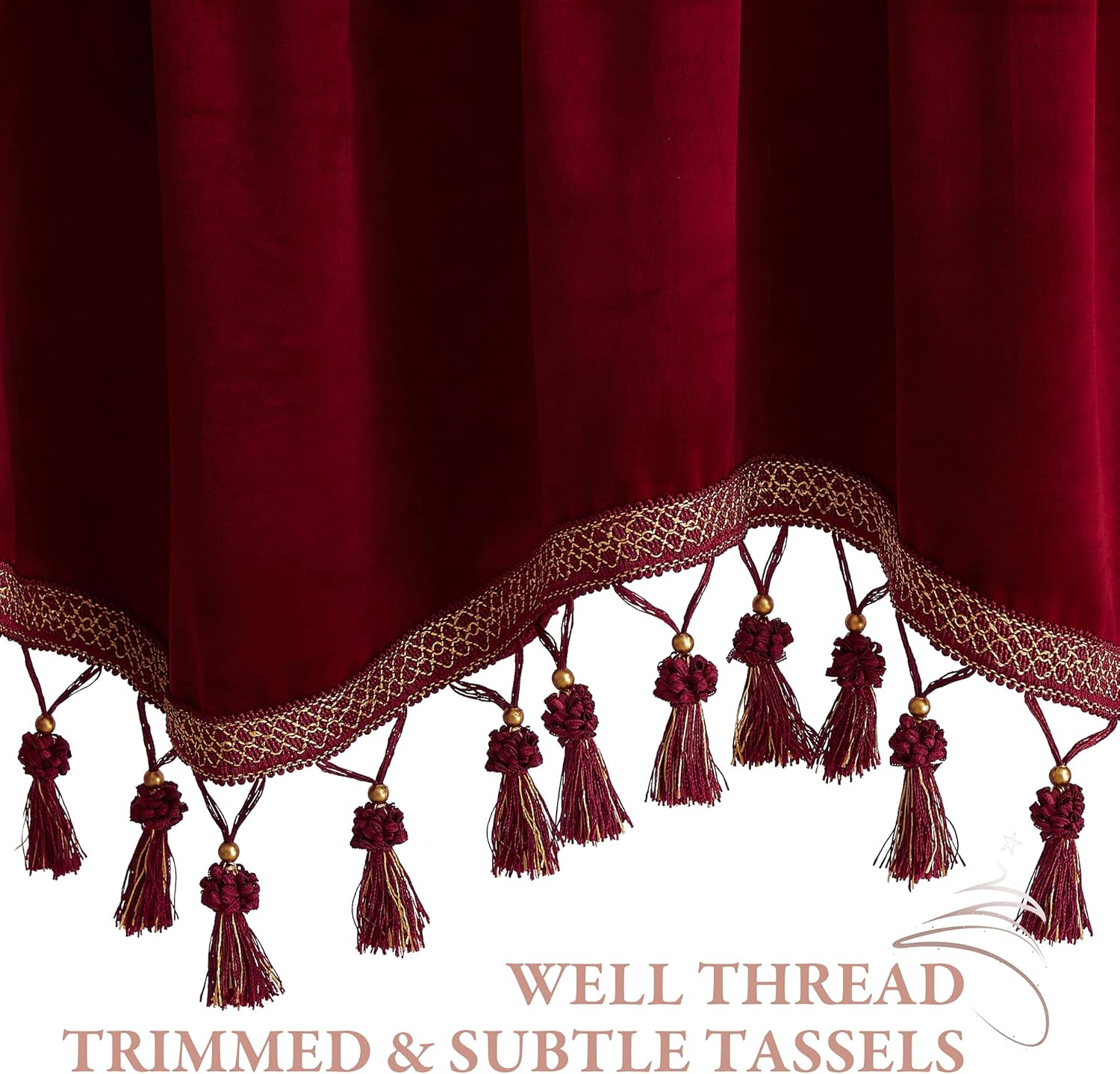 StangH Bundle Velvet Body Pillow Cover & Velvet Valance