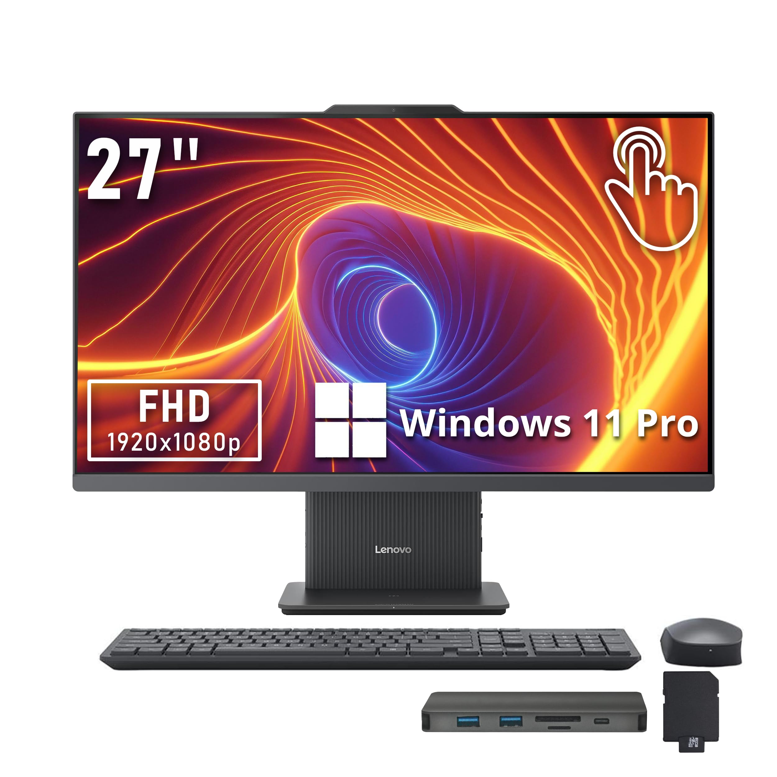 Lenovo IdeaCentre All-in-One Desktop, 27