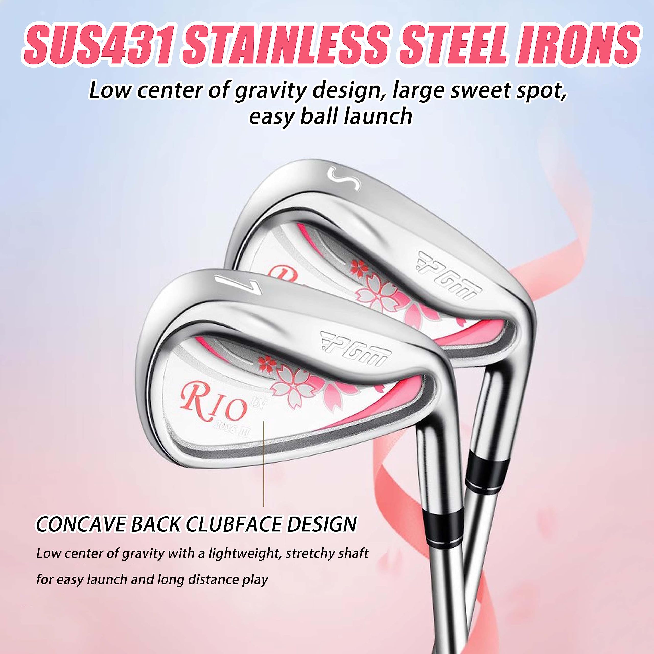 PGM RIO 2016Ⅱ ゴルフセット　Ｒ　11本　ドライバー　アイアン PGM RIO 2016Ⅱ ゴルフセット R 11本 ドライバー アイアン