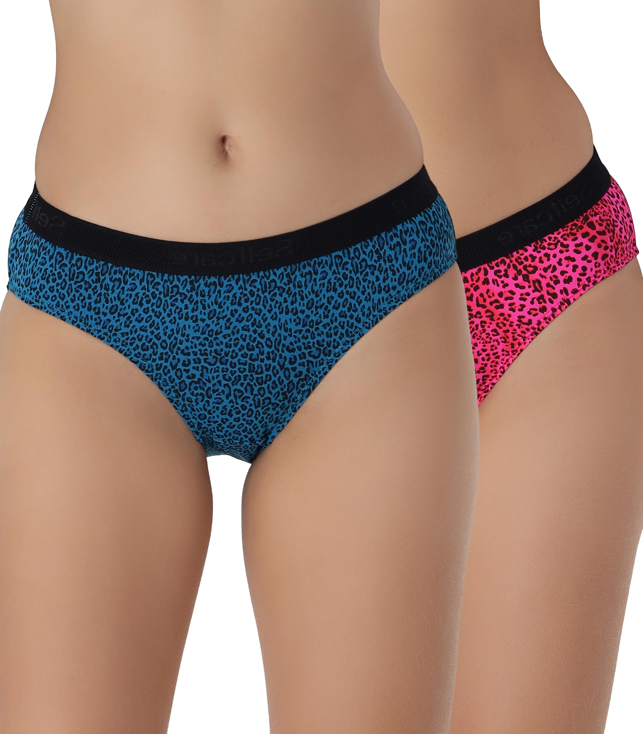 selfcare Women Printed Bikini Panty|Soft Cotton Elastane Stretch Mid Rise Medium Coverage with Concealed Soft Elastic Waistband |P2-picture-47