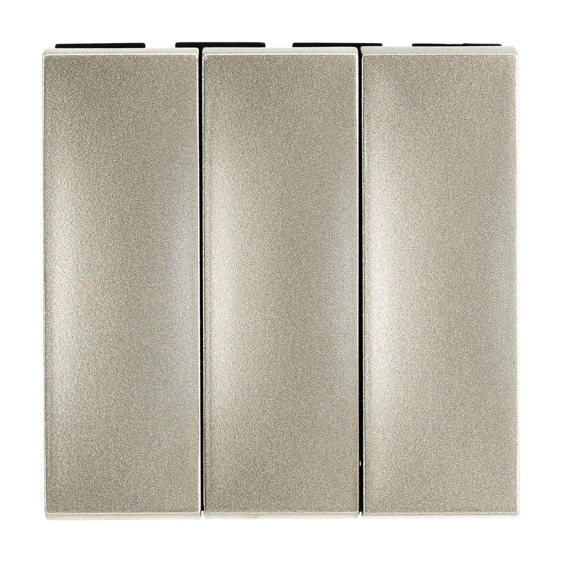 Legrand Arteor 1-Way Switch 3 Gang – 20 A, 250 V AC (Champagne, Pack of 1) (B083DT2852) Amazon Price History, Amazon Price Tracker