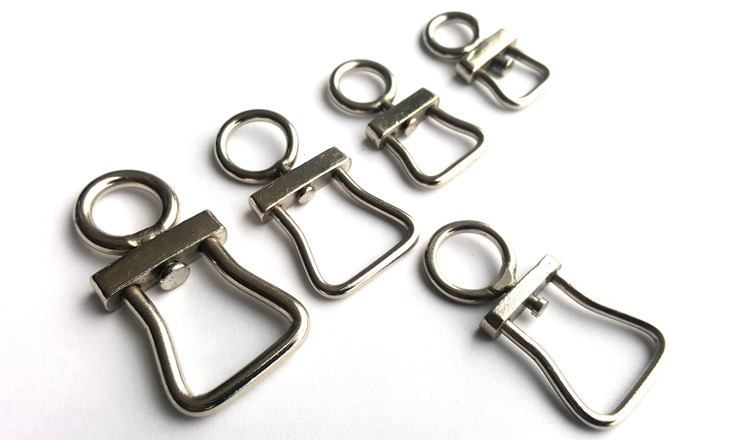 Falconry British Bell Shaped Stainless Steel Swivels. Arab Style Falconry Swivels. (Size 3)