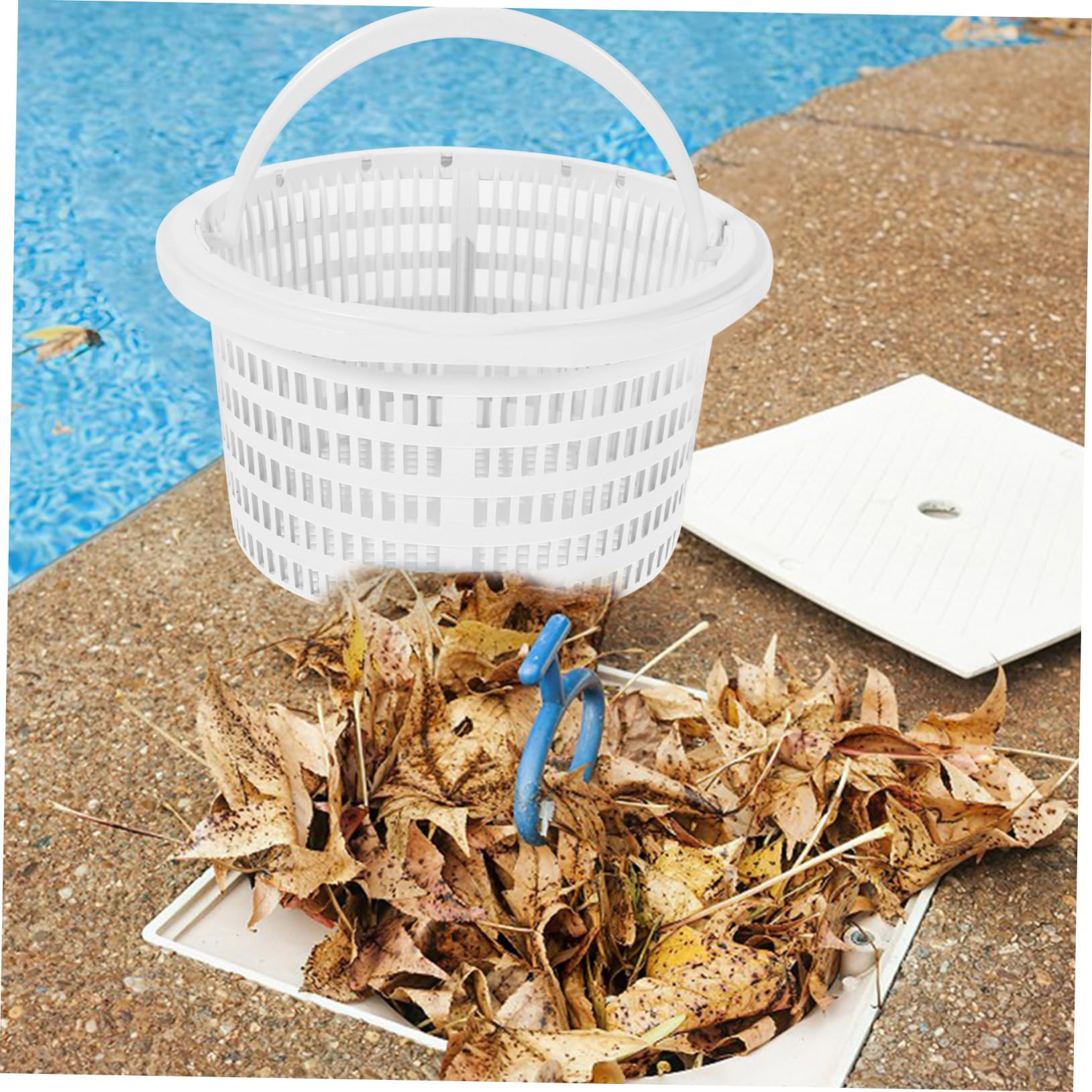 BESPORTBLE 3piezas Cesta De Filtración para Skimmer De Piscina De Cesta De Compatible Filtros para Enterradas para Limpiar Residuos y Debris