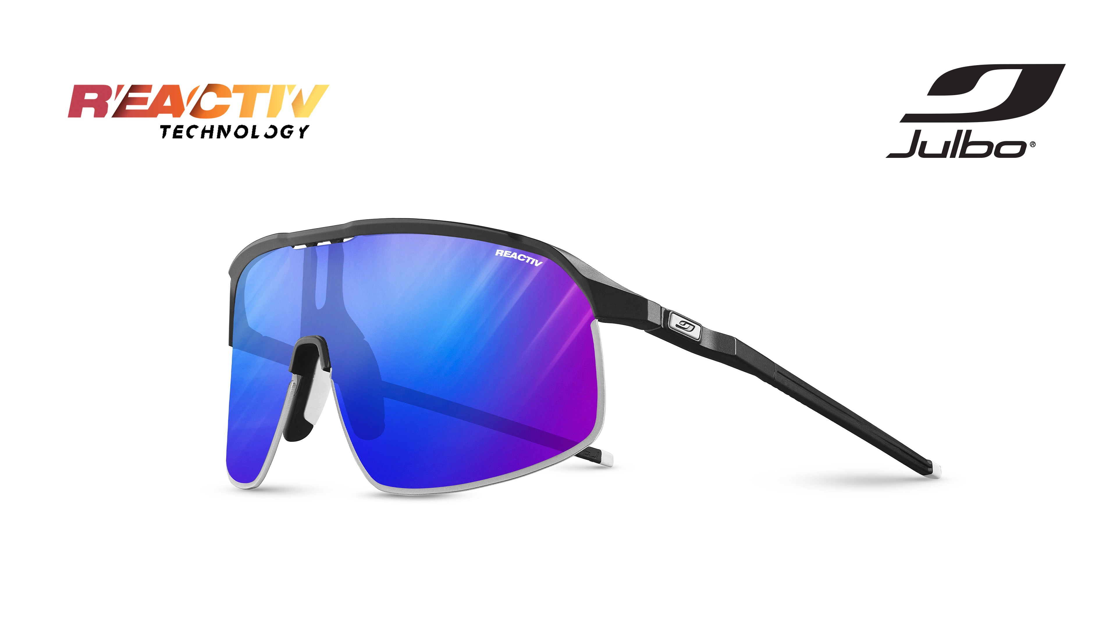 Amazon.com : Julbo Split Performance Sunglasses, Black Translucent