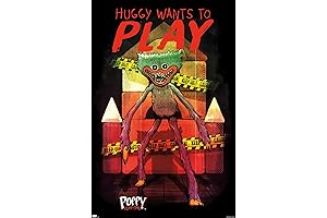 Huggy Wuggy Poster: Experience the Chills of Poppy Playtime