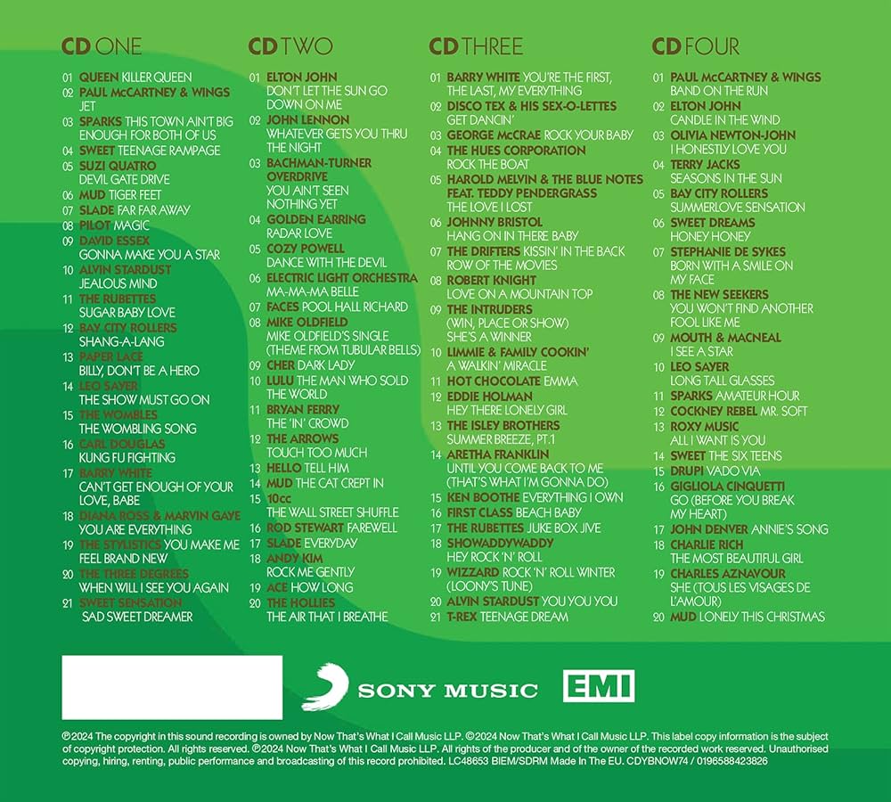 Various Artists - Now Yearbook 1974 / Various - Amazon.com Music