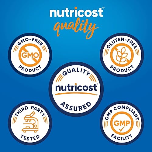 Miniatura 3 de Nutricost Suplemento de colina e inositol (1,000 mg) 240 cápsulas - 500 mg de colina, 500 mg de inositol, sin OMG, sin gluten, 120 porciones
