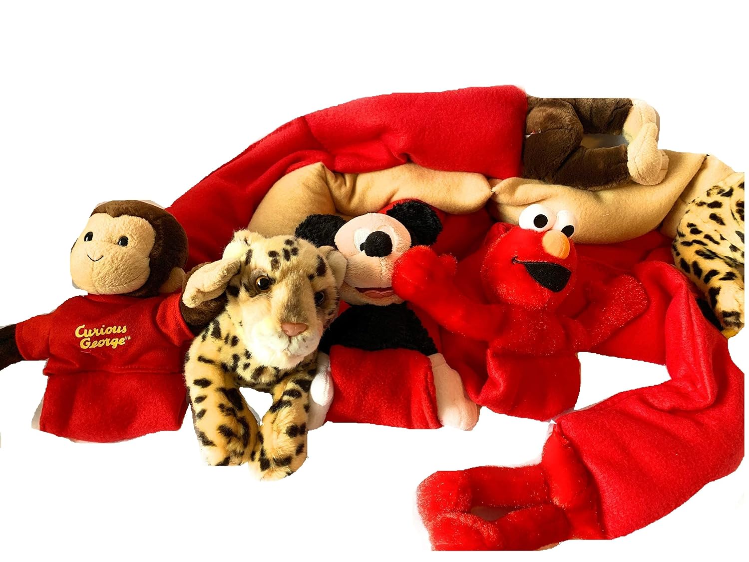 Weighted shoulder wrap with 3 lbs, Weighted stuffed animal characters, washable