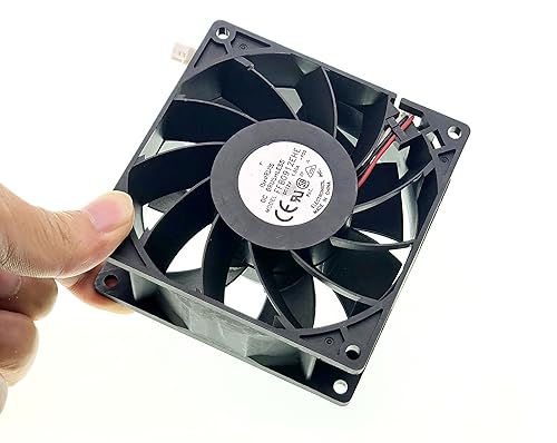 Miniatura 7 de LEYEYDOJX Nuevo ventilador de refrigeración para FFB0912EHE DC12V 1.50A 16.2W 5700RPM 102CFM 92X92X38mm 3-Pin 3-Wire Ventilador sin escobillas.