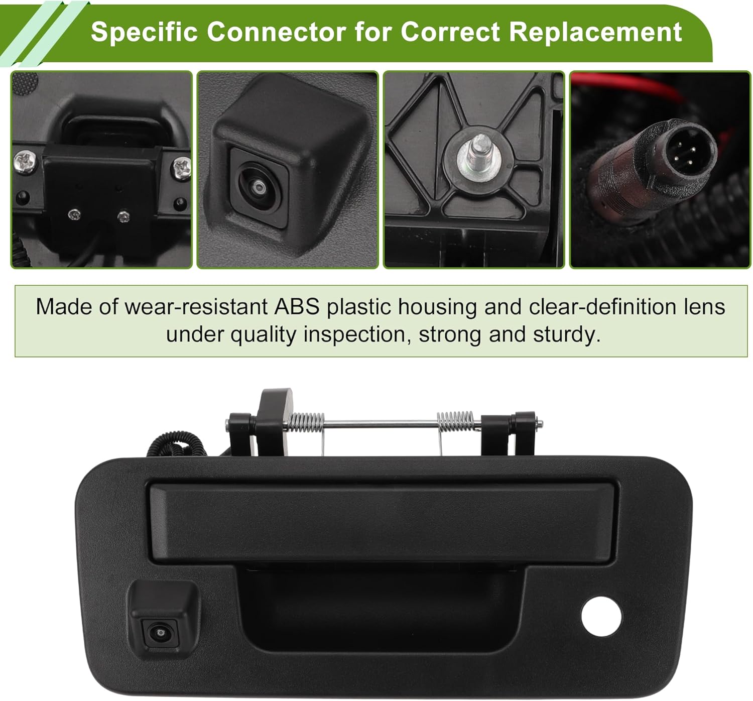 No.906069FM1A Tailgate Handle Backup Camera for Nissan Titan 2013-2015 Rear View Reversing Park Assist Camera 1 Set
