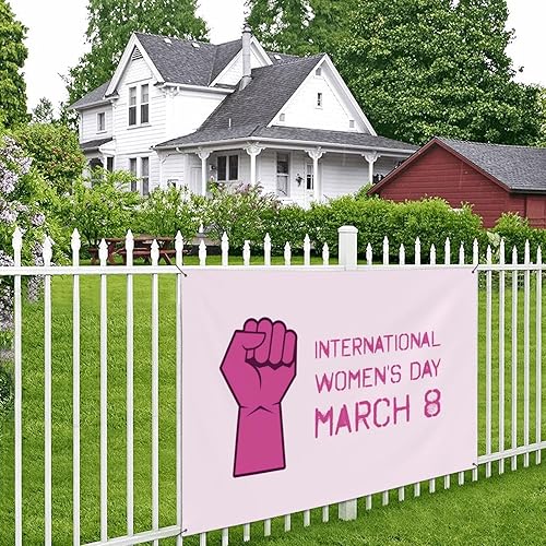 Miniatura 4 de Día Internacional de la Mujer 2024 Abrazo Equidad Telones de fondo de 47 x 71 pulgadas Fiesta de vacaciones Fondo Fotografía Interior Exterior