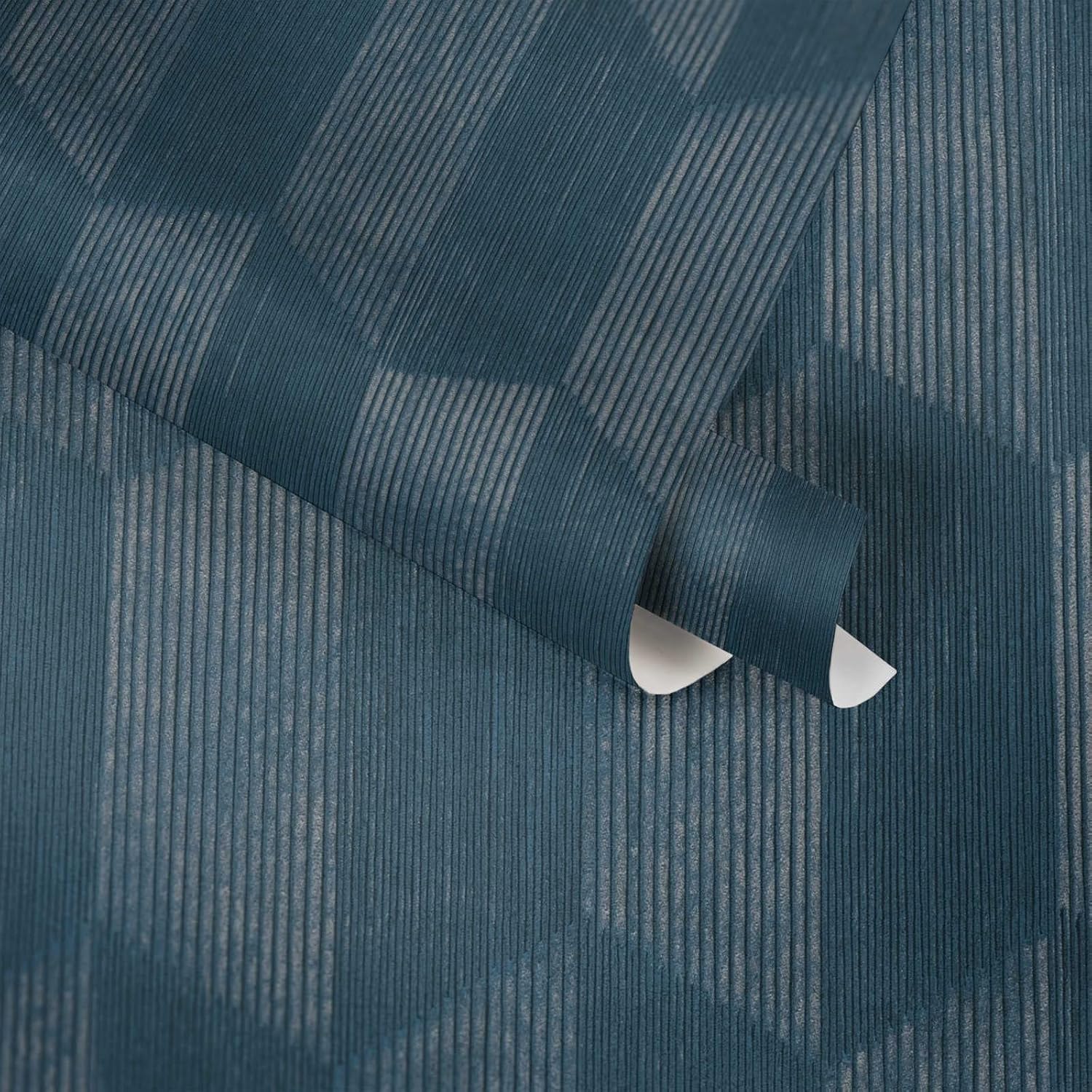 A.S. Création Graphic 385921 Wallpaper Blue Bronze Light Shiny Geometric 3D Non-Woven Wallpaper 10.05 x 0.53 m 385921