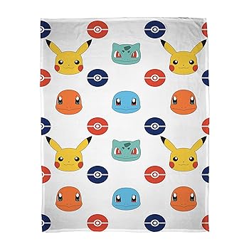 Character World Pokemon Official Fleece Blanket
