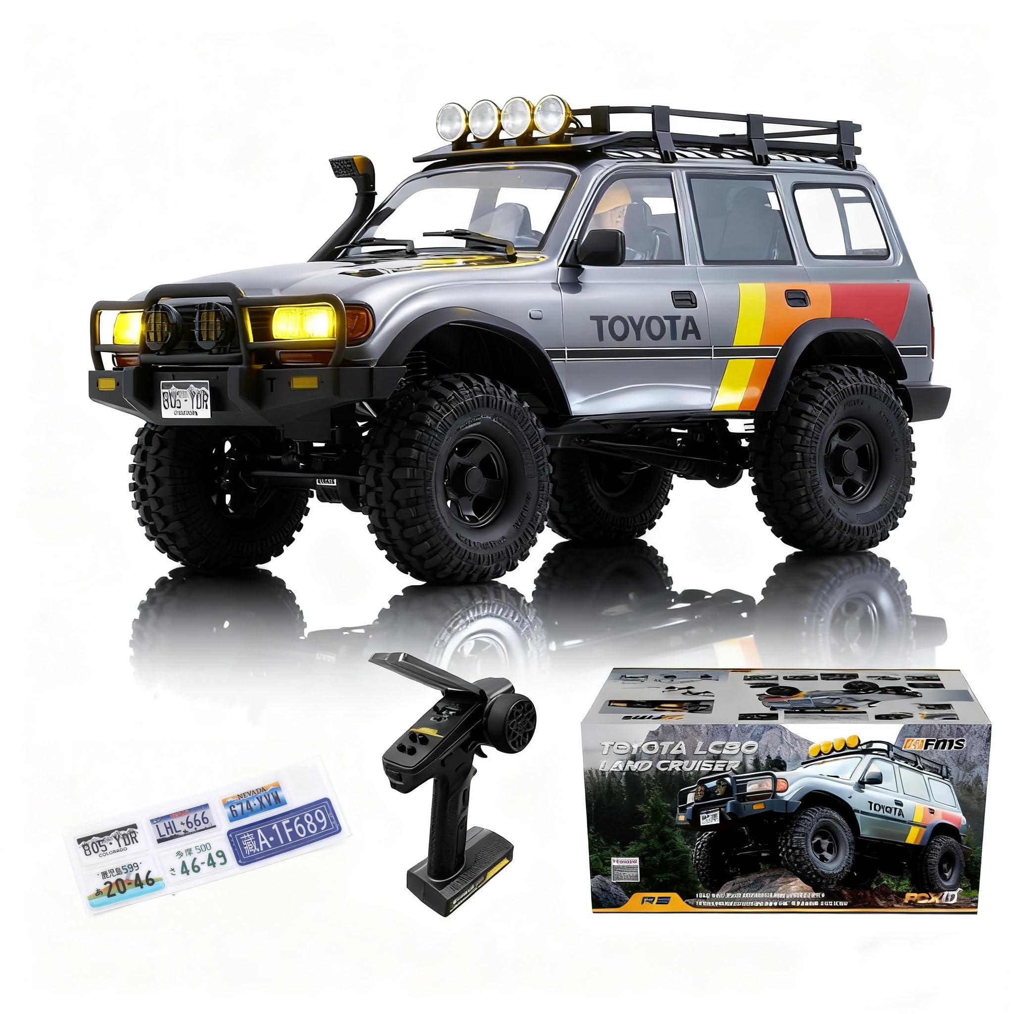 Amazon.co.jp: FMS RCクローラー 1/10 FCX10 ランドクルーザー