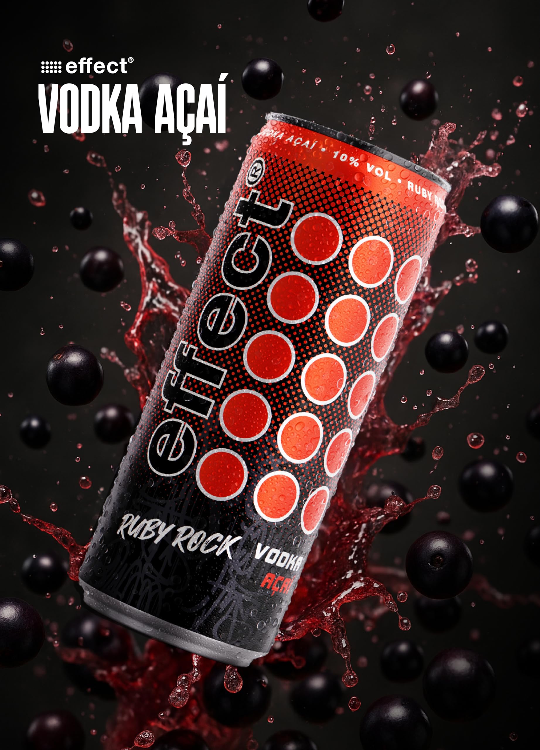 9 MILE Vodka Black Acai Mixgetränk 12 x 330 ml Dosen 10% Vol. Alkohol
