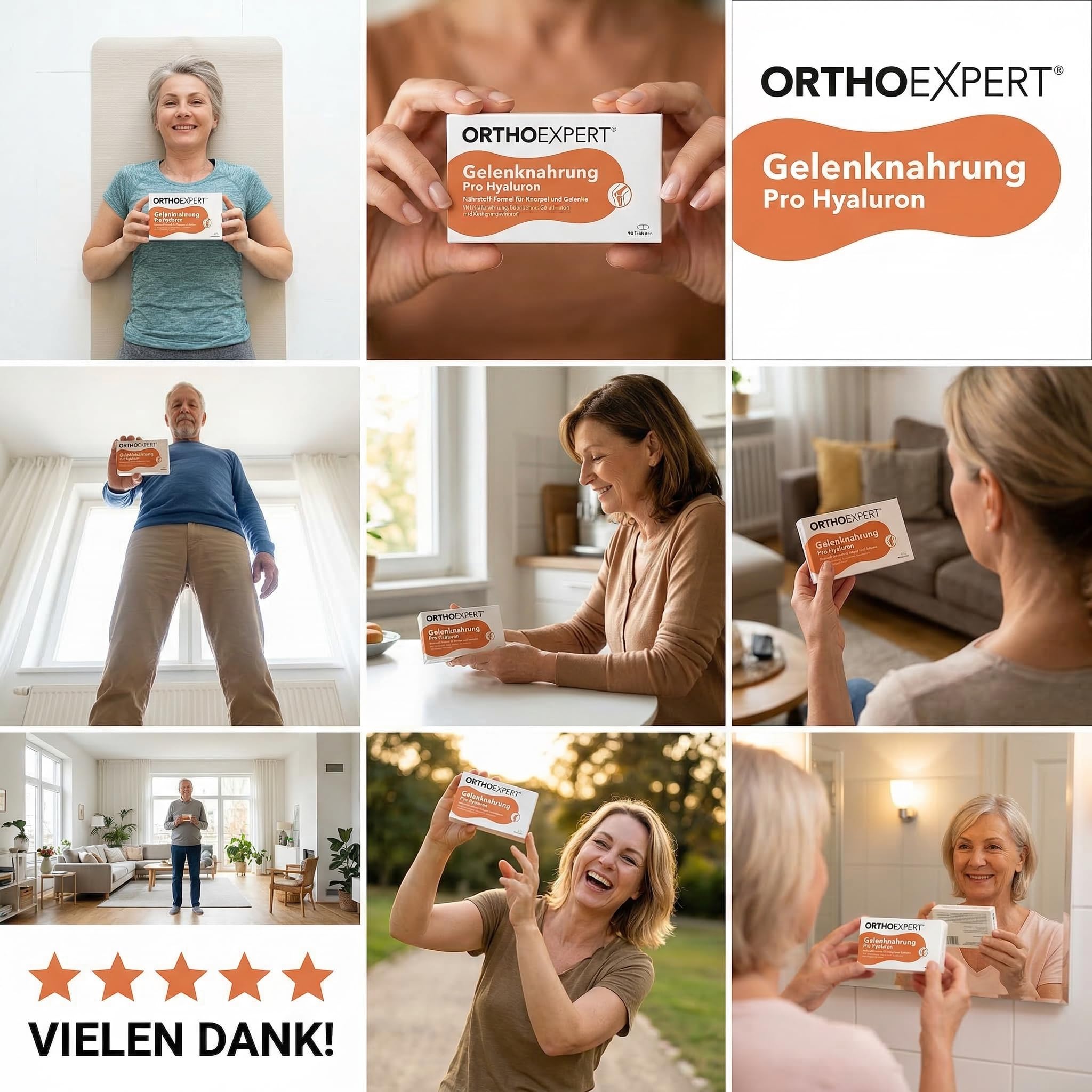 Gelenknahrung Pro Hyaluron Orthoexpert, 90 St. Tabletten