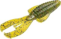 Vista 12 de Strike King Rage Bug Señuelo de Pesca, Grúber de Plástico Suave, Diseño Único, Acción Sutil