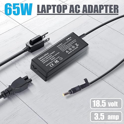 Miniatura 5 de Adaptador de CA de 65 W, cargador para portátil HP Pavilion DV9700 DV9500 DV9000 DV8000 DV7000 DV6700 DV6500 DV6000 DV5000 DV4000 DV2000 DV1000,
