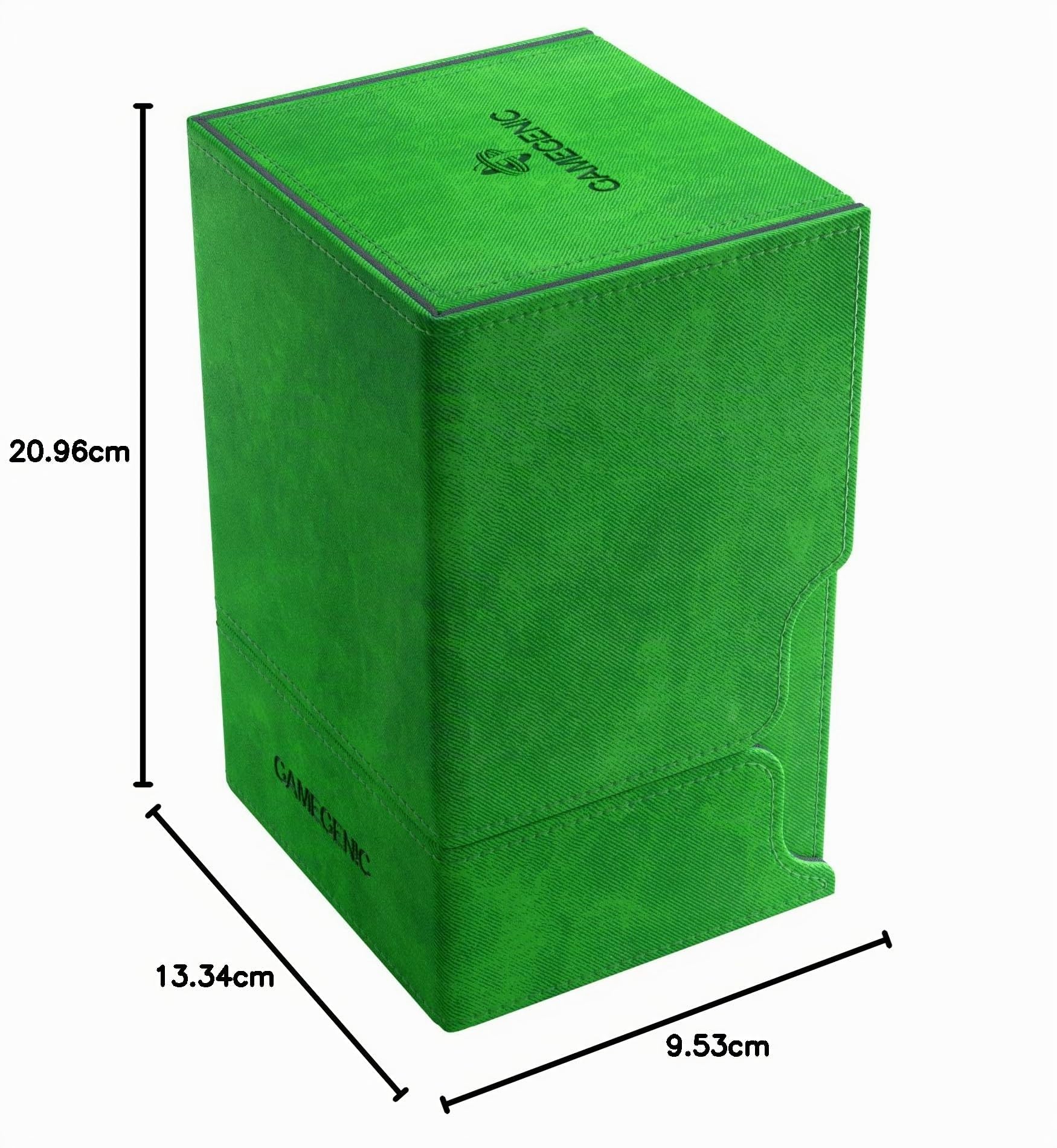 Gamegenic Watchtower 100-Card Convertible Deck Box, Green
