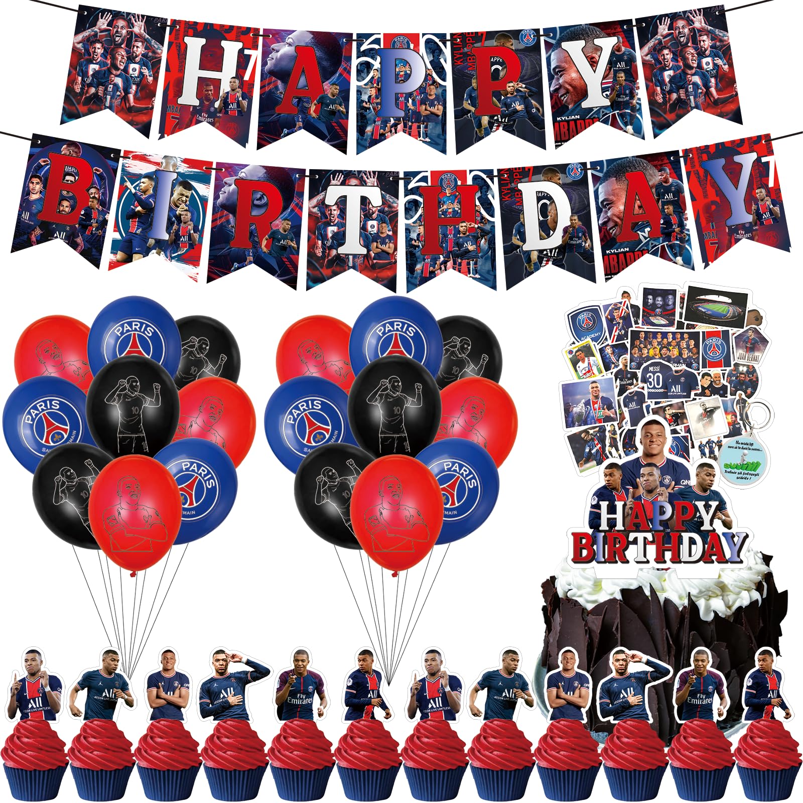 サッカー選手飾り Amazon | 【風船屋】12歳 サッカー 特大数字 バルーン