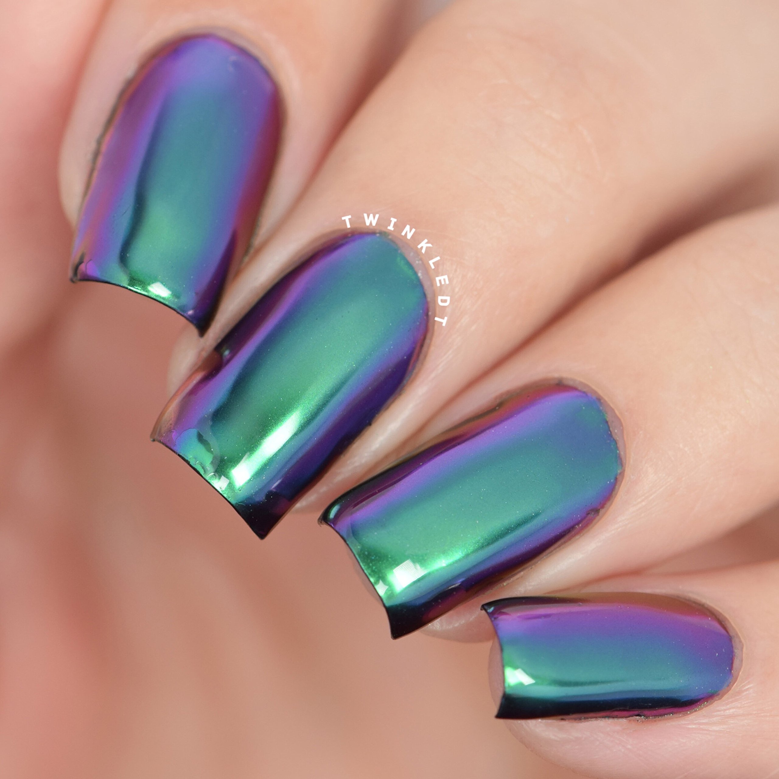 duochrome nail powder