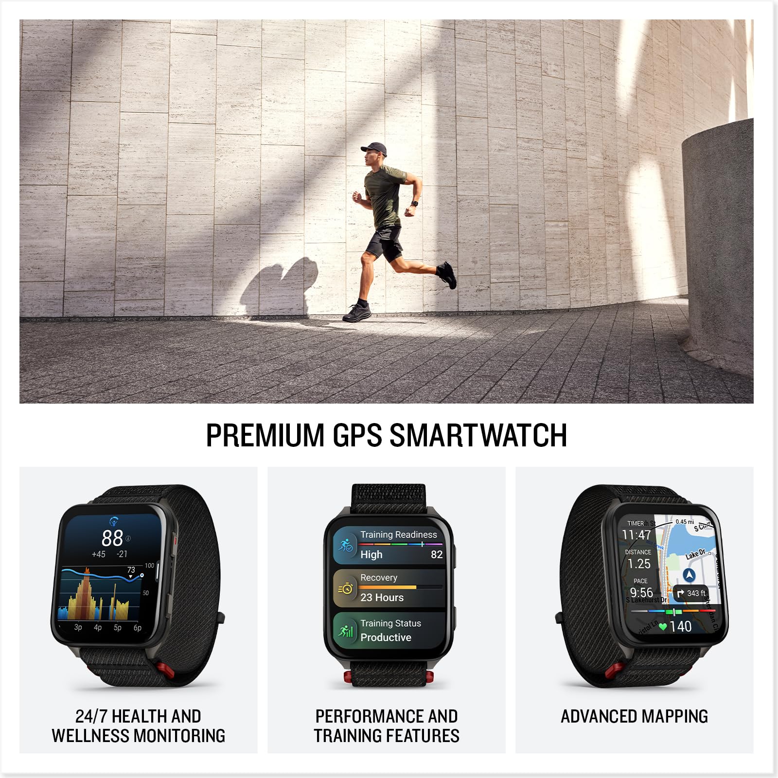 Garmin Venu X1 Slim GPS Smart Watch Black - Dettaglio