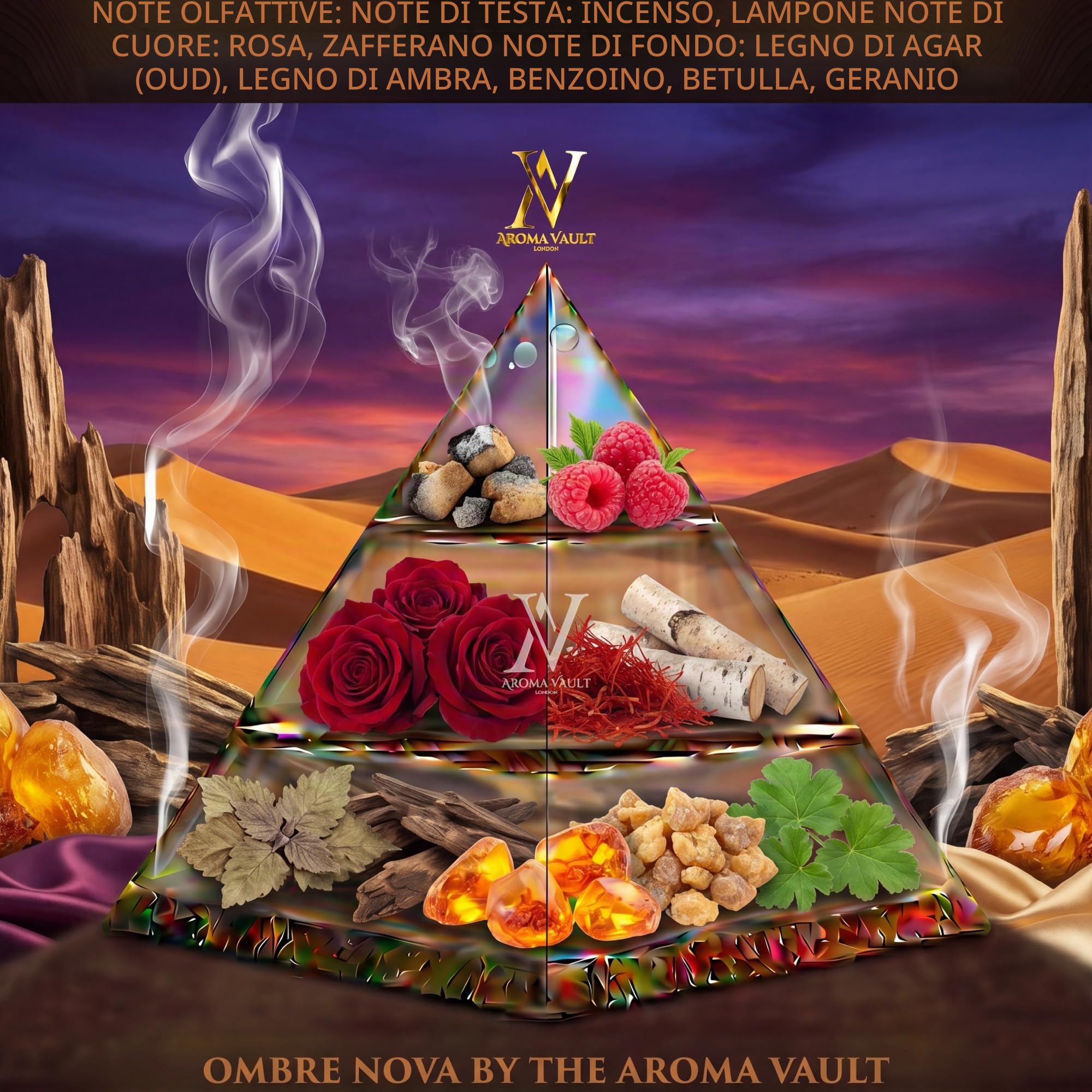 Aroma Vault Ombre Nova | Ombre Nomade Inspired Unisex EDP