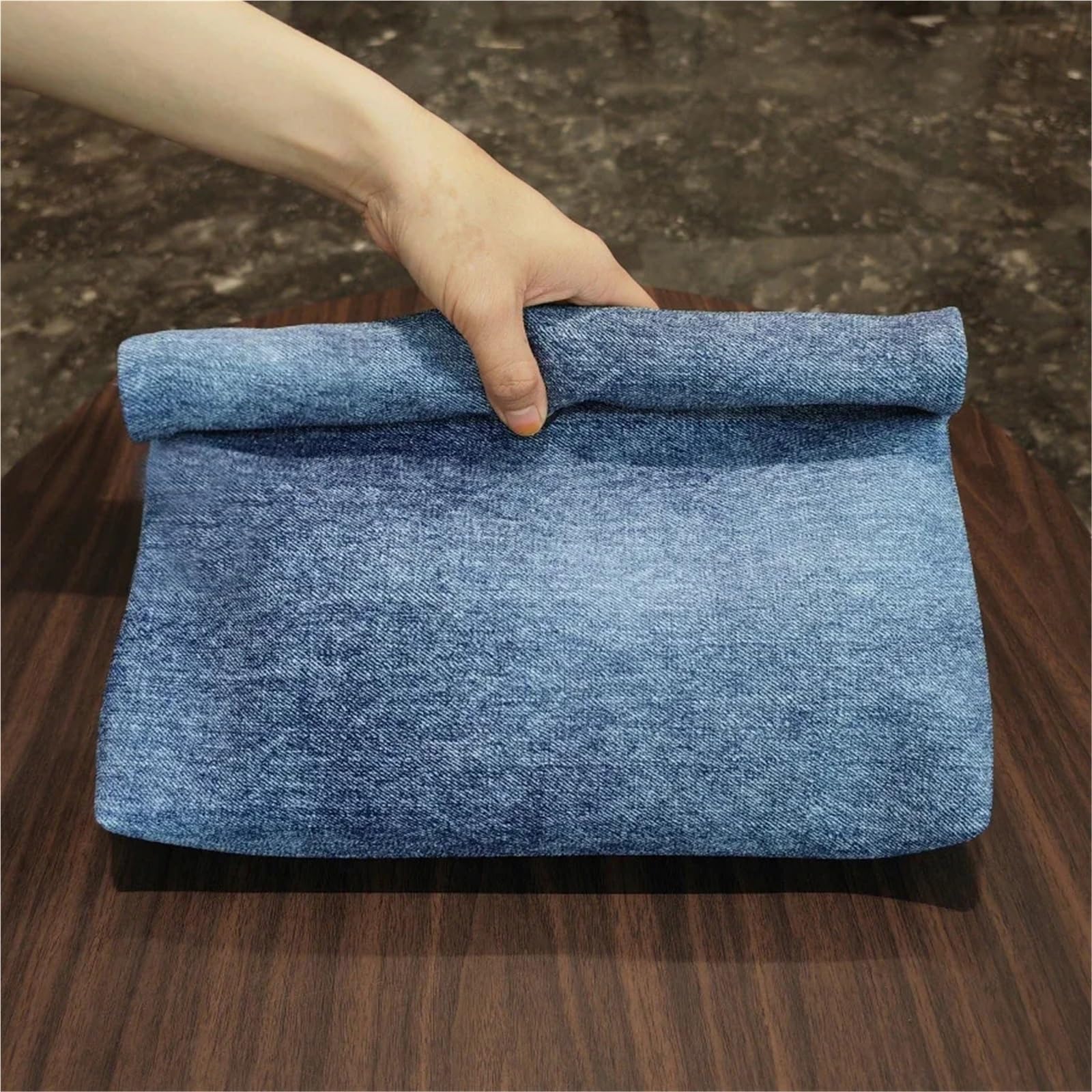 Borse da sera donna Borsa busta for ragazza festa di tendenza con pochette grande capacità Per Donna(Dark blue)