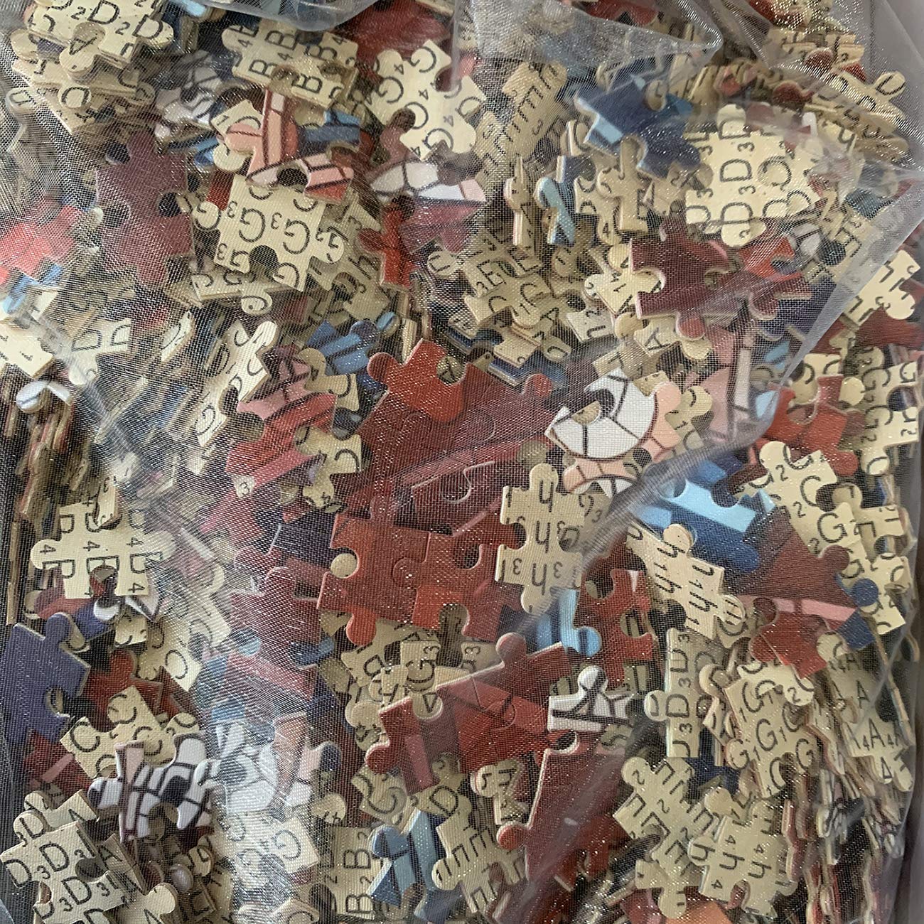 Puzzle 500 Pièces – Stade De Football Fantastique, Kit En Bois, 520x380 Mm, Lettres Au Dos, Dès 14 Ans, Décoration