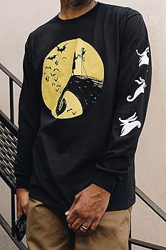 【希少】ディズニー　長袖カットソー　ナイトメアー 　ジャック　2XLサイズ Amazon | ディズニー ナイトメアー・ビフォア・クリスマス