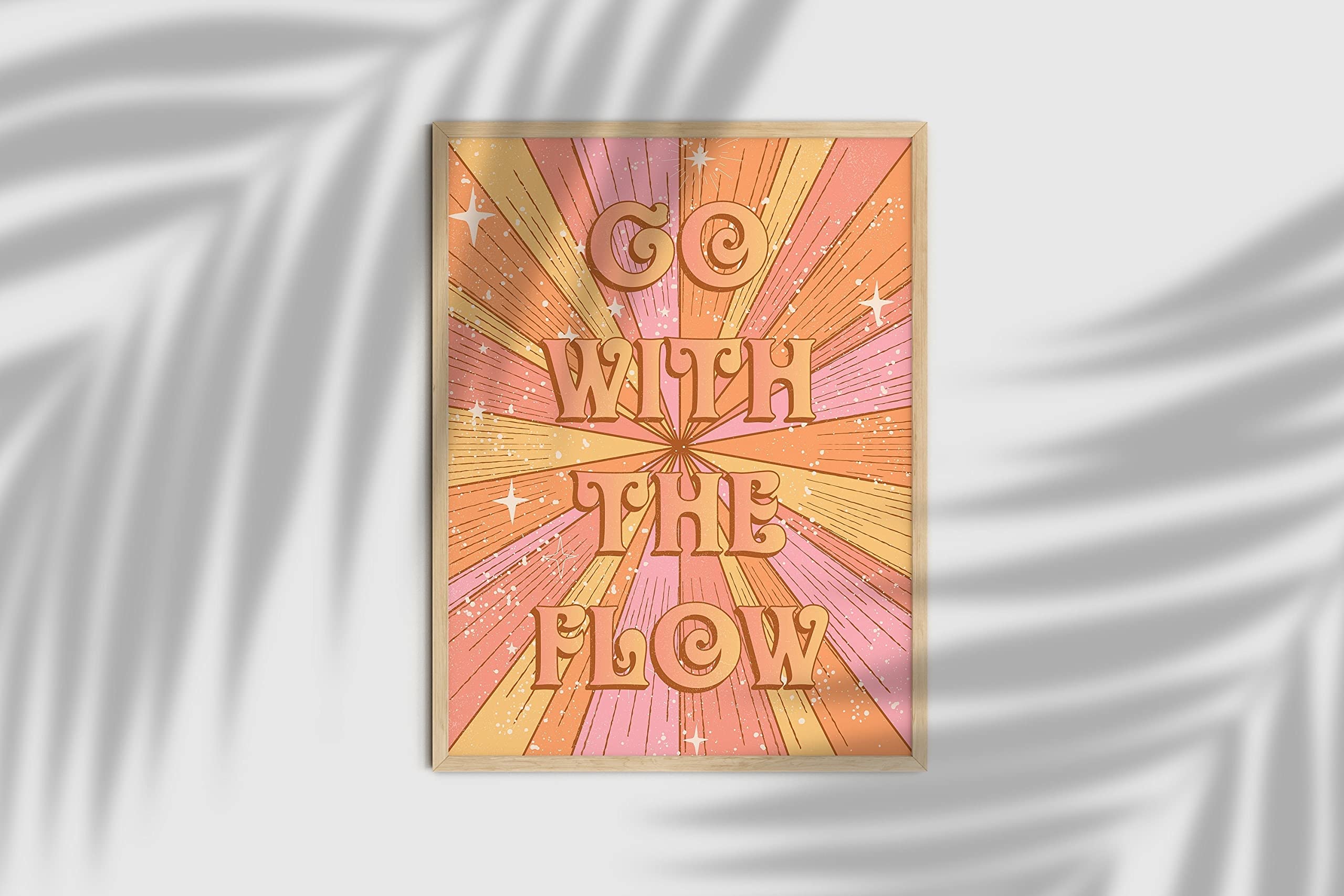 Amazon.com: 70s Decor, Retro Quote Print, Vintage Poster, Retro