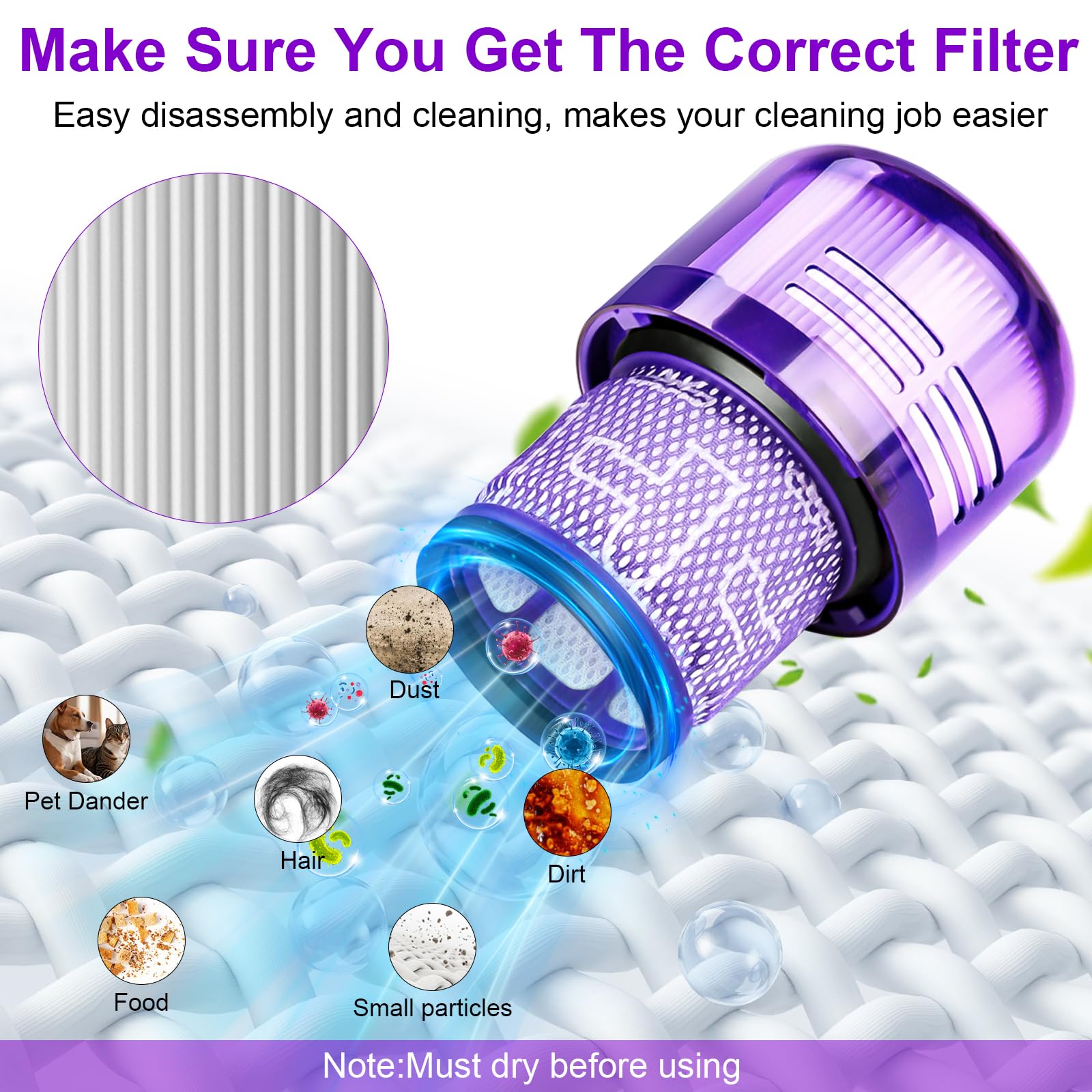 J  jinセット Amazon.com - SV18 Filter Replacement for Dyson Digital Slim