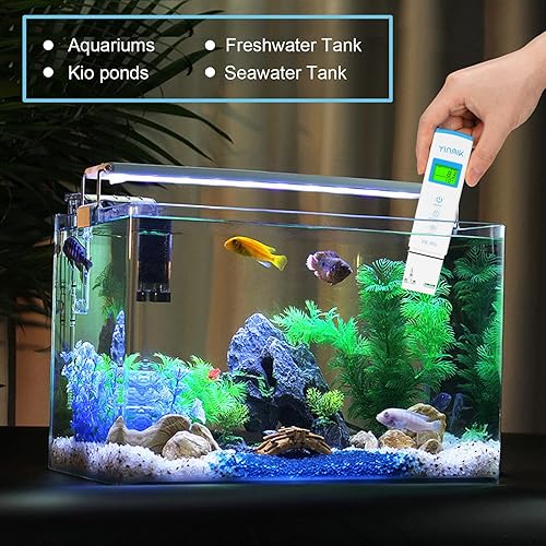 Miniatura 11 de YINMIK YK-P01 - Medidor de pH digital para hidroponía de agua, medidor de temperatura de pH preciso con ATC para piscina, spa, jacuzzi, plantas