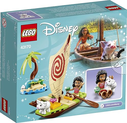 Miniatura 5 de LEGO Disney Moana's Ocean Adventure 43170 Kit de construcción de juguete, nuevo 2020 (46 piezas)