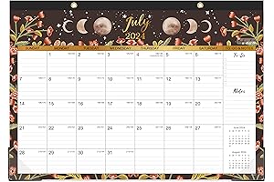 2024 Wall Calendar Mushrooms: The Moon