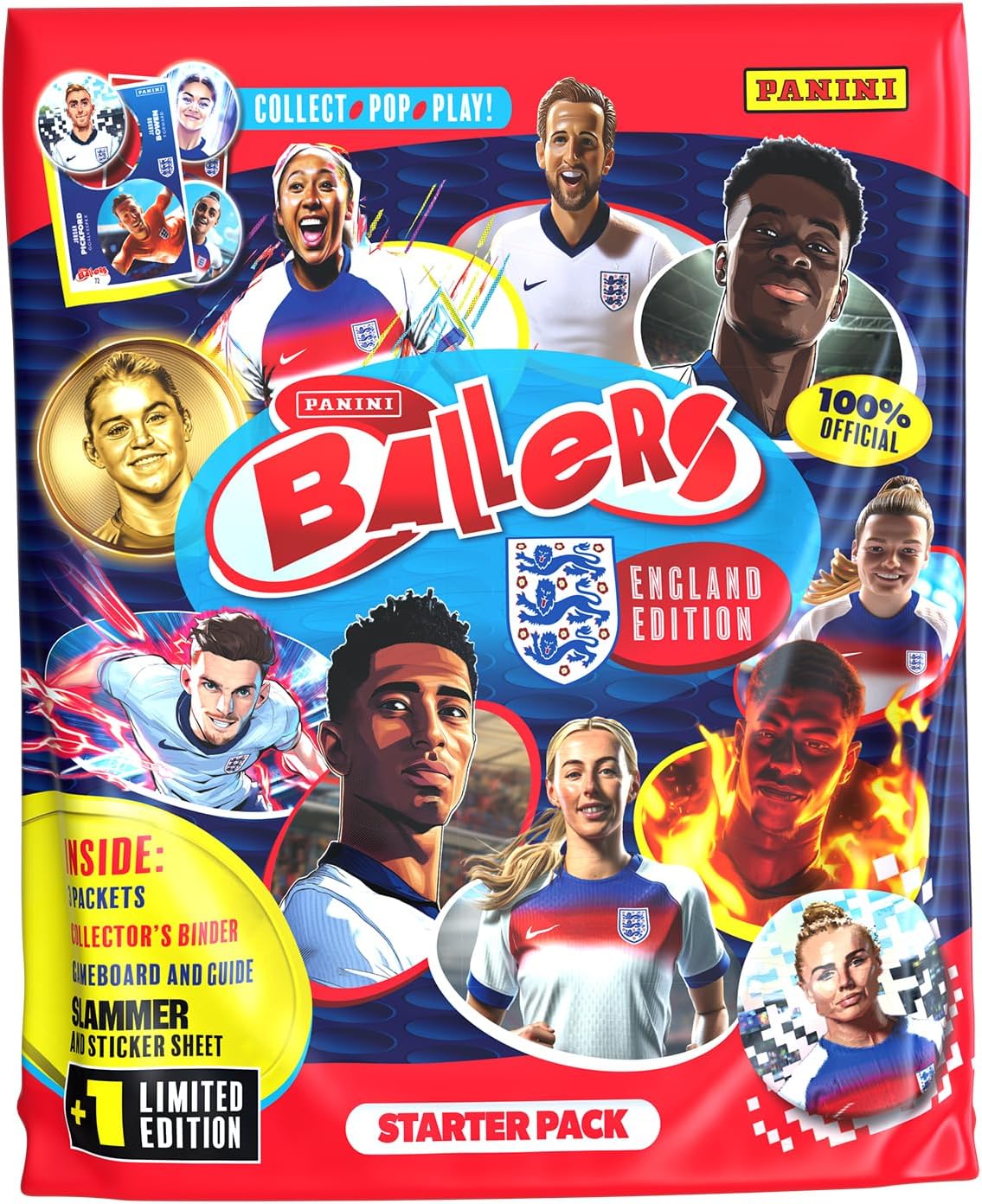 Panini Ballers England Edition - Starter Pack