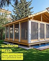 Vista 5 de SEBOSS Tela Metálica de Malla de 1/2 pulgada 24 pulg. x 50 pies Calibre 19, Galvanizada en Caliente Después de Soldadura, Rollo de Malla de Alambre