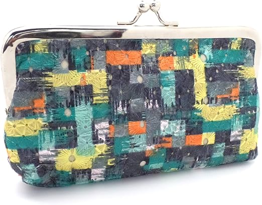 large clasp purse