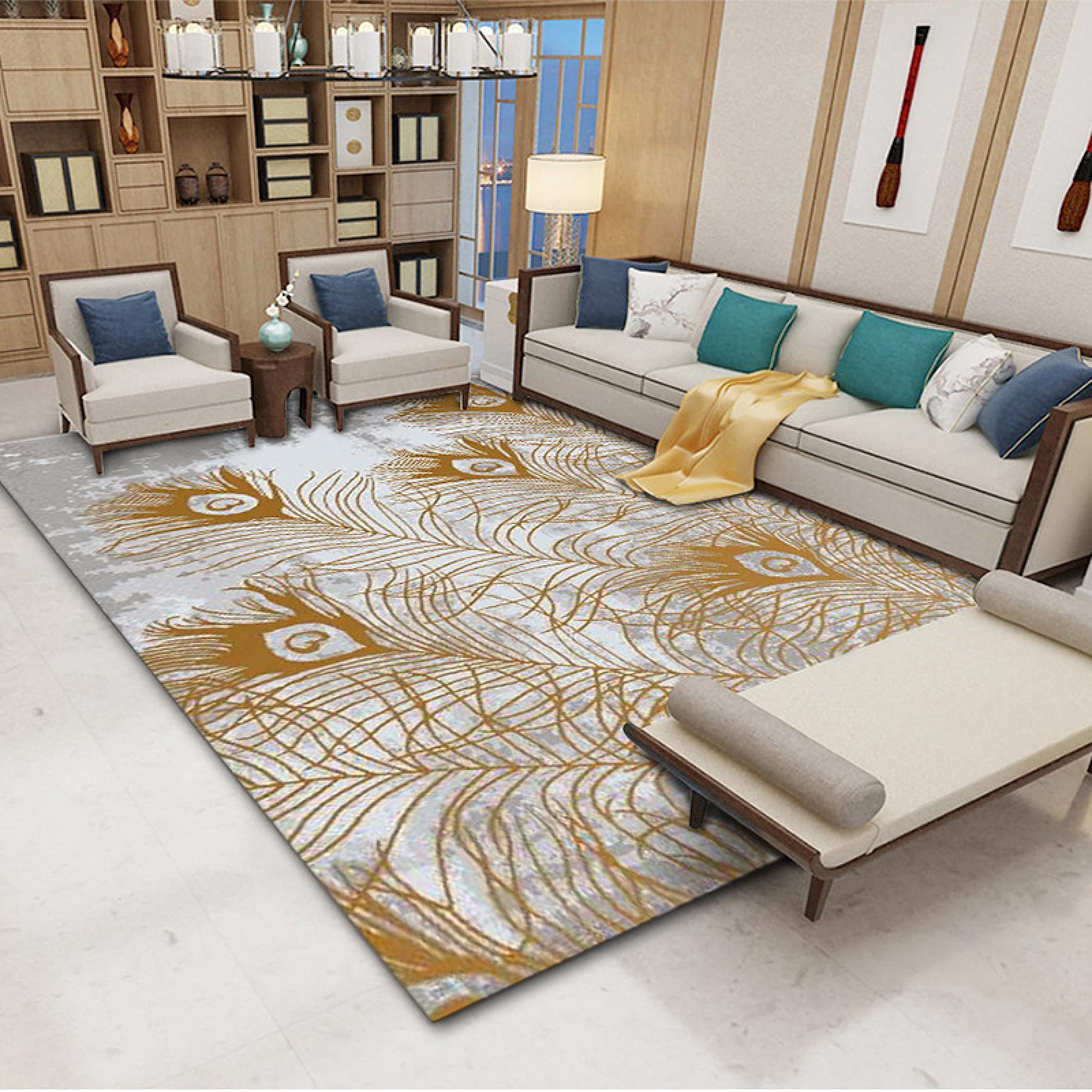 Tapis chambre enfant et salon doux et moelleux de taille 160 x 200cm