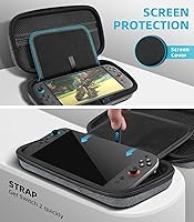 Vista 39 de TiMOVO Carrying Case for Nintendo Switch 2 (2025), Large Capacity Protective Hard Shell Portable Travel Case Pouch for Switch 2, with 10 Game Card