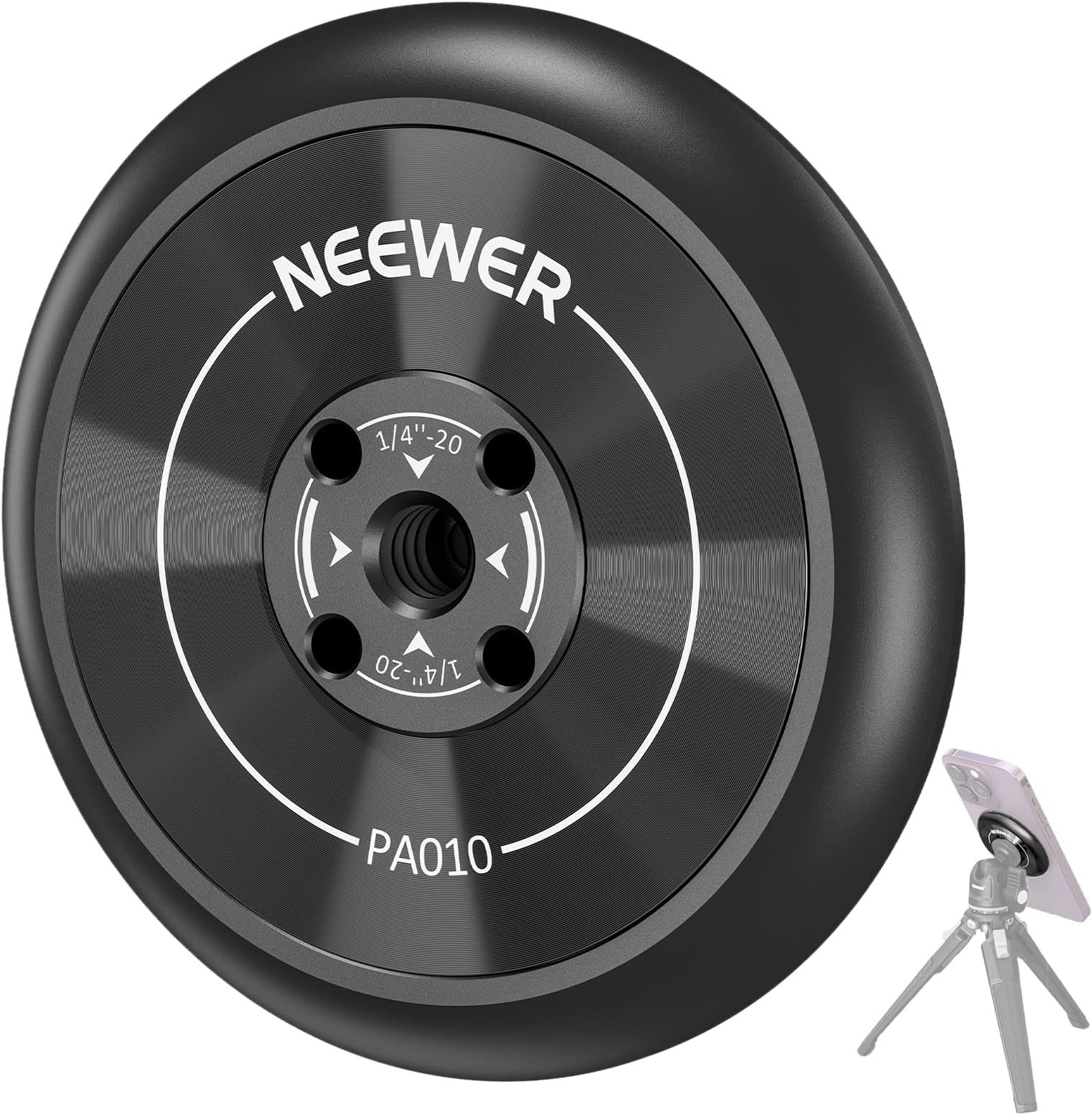 NEEWER Magnetic Phone Tripod Mount Adapter