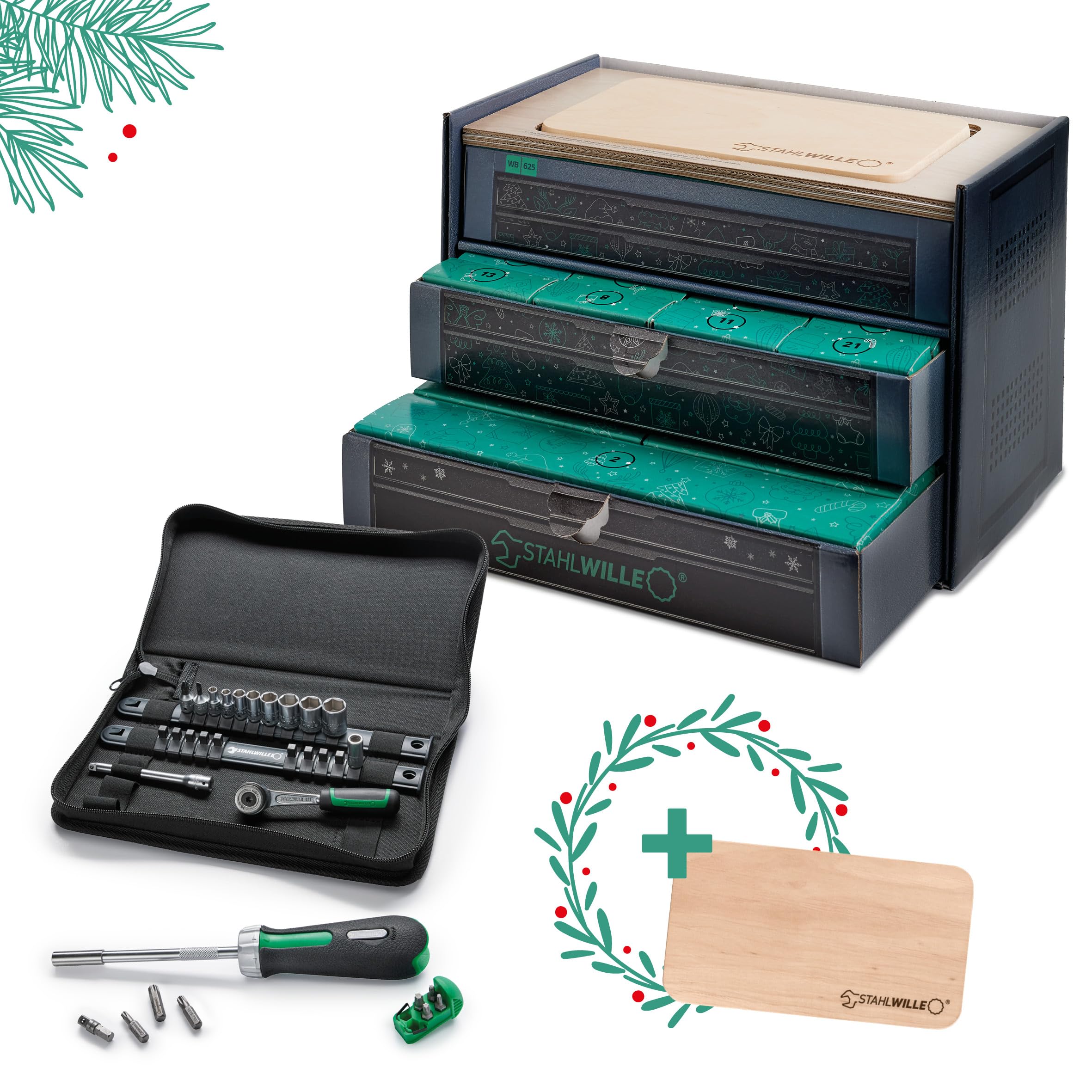 STAHLWILLE Werkzeug Adventskalender 2024