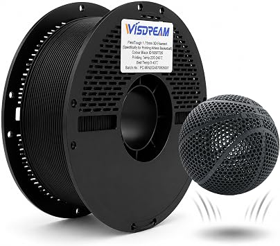 FlexiTough Filament for Airless Basketballs, Black