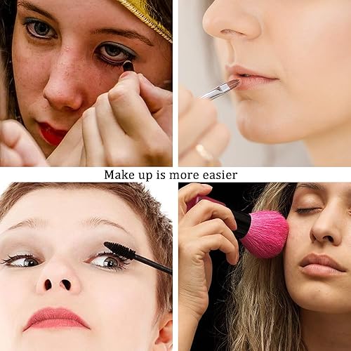 Miniatura 4 de Fixsen - Espejo de tocador de maquillaje con aumento de 7.9 in, con aumento de 7.9 in, extensión de 12 pulgadas, enchufe de aumento 1X7X, rotación