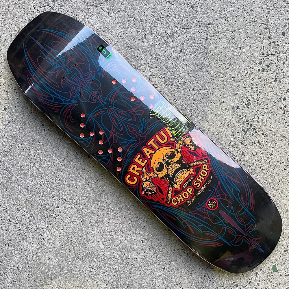 Creature Chop Shop Pinstripe 8.75in x 32.05in Skateboard Decks