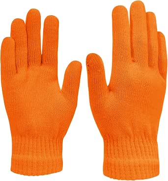 Komorebi Winter Magic Gloves Warm Full Finger Knit Gloves Unisex Adults